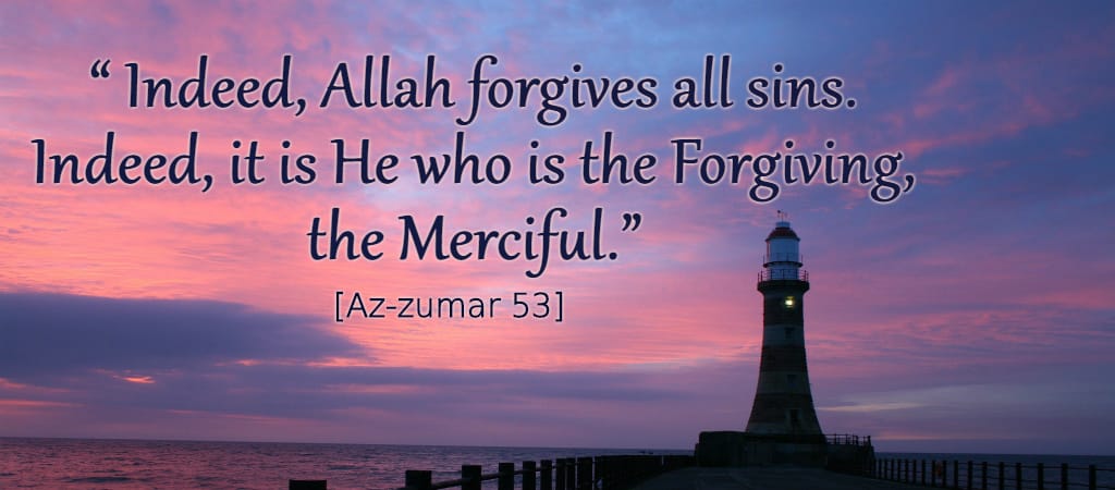 Allah forgive all sins, verse, beacon of light